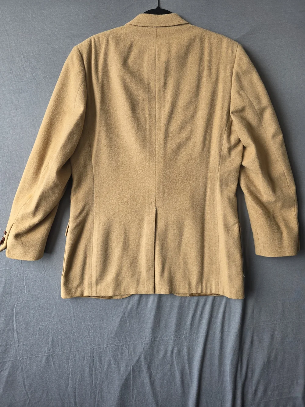 Vintage Burdines Florida 100% Camel Hair Sport Coat Blazer Men's Tan